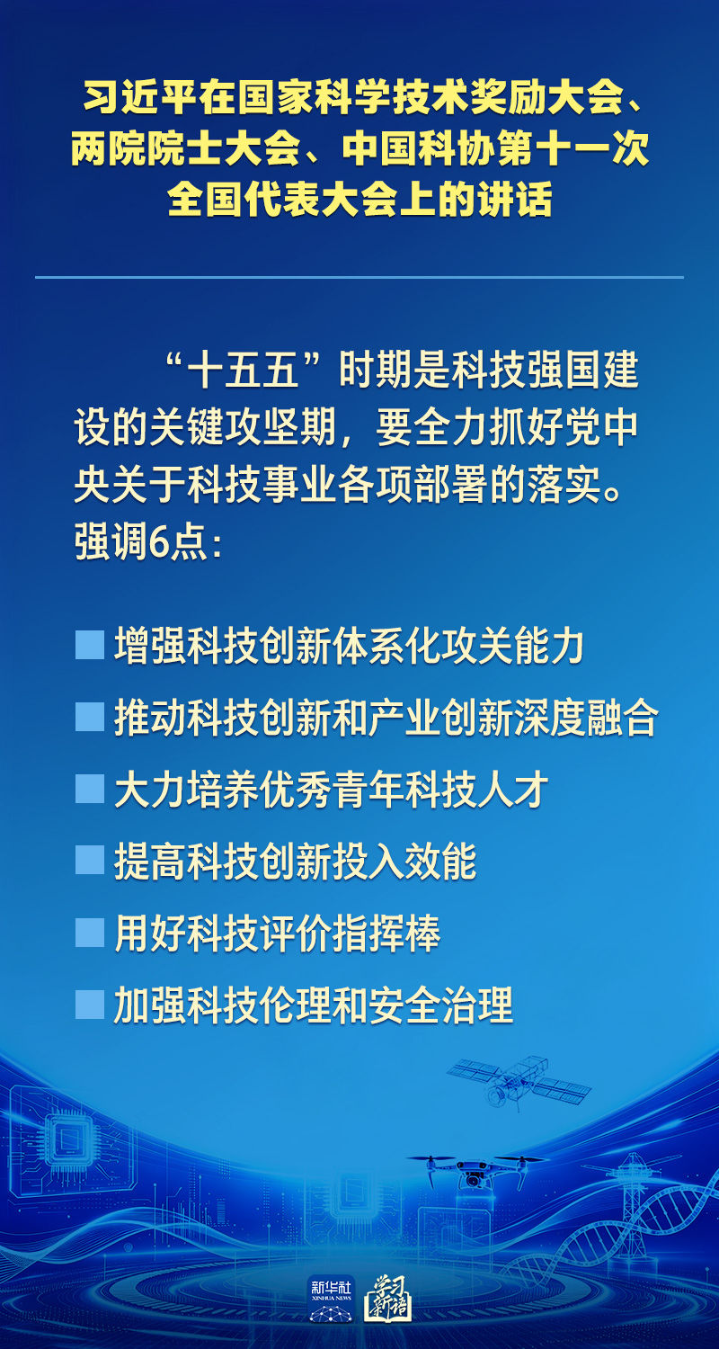 学习新语｜向着建成科技强国的目标坚定迈进