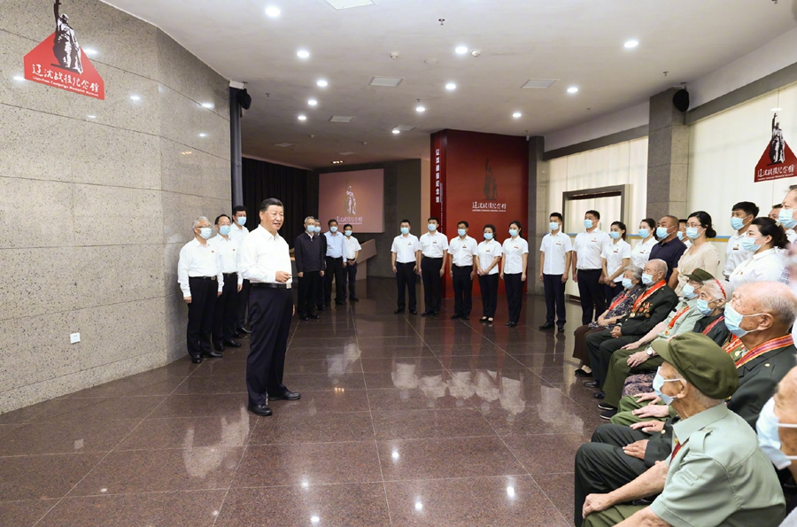 习近平在辽宁锦州市考察调研