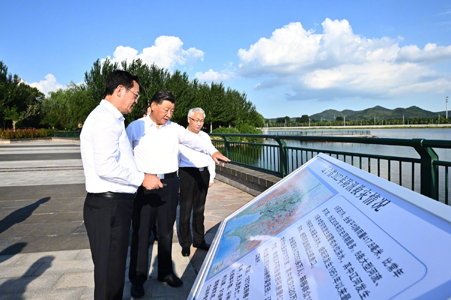 习近平在辽宁锦州市考察调研