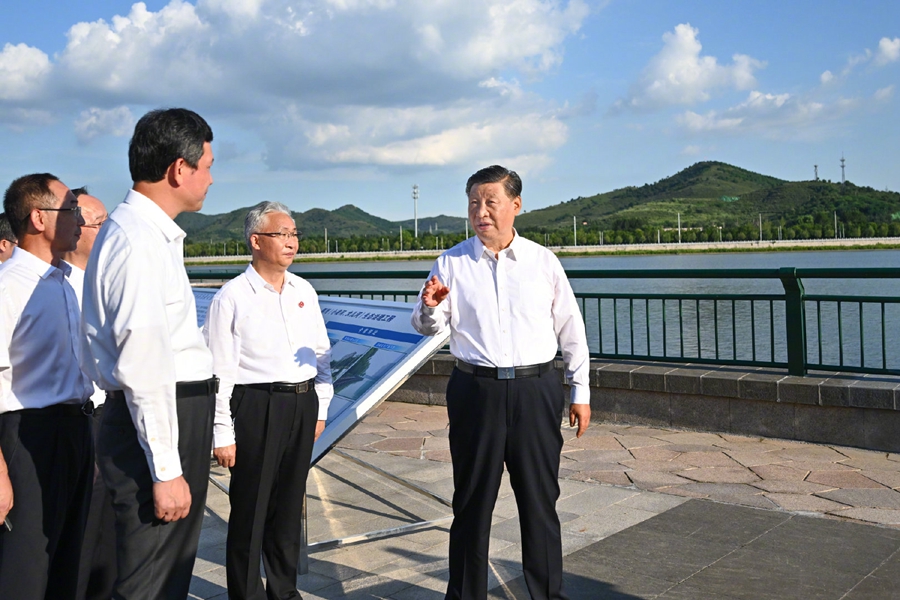 习近平在辽宁锦州市考察调研