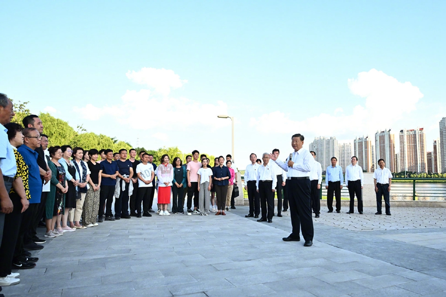 习近平在辽宁锦州市考察调研