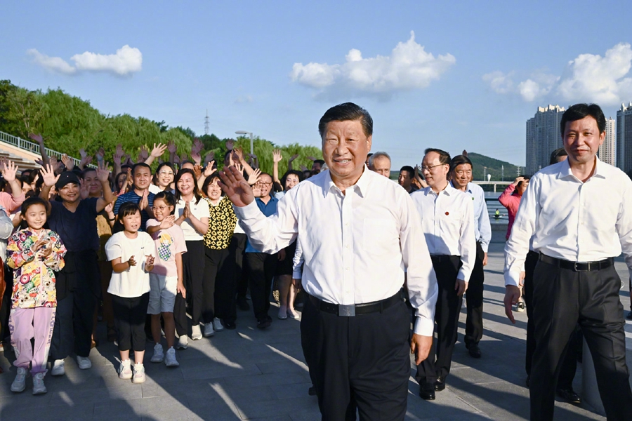 习近平在辽宁锦州市考察调研