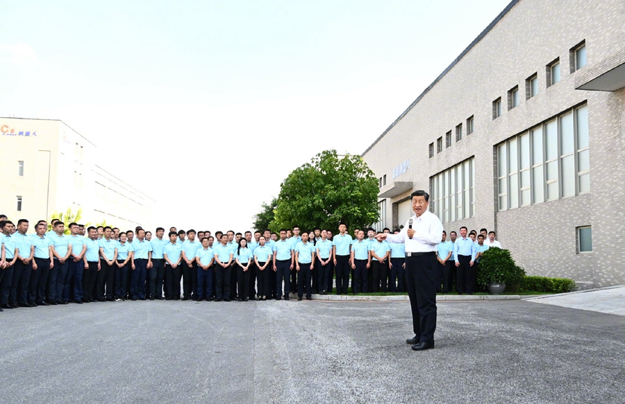 习近平在辽宁沈阳市考察调研