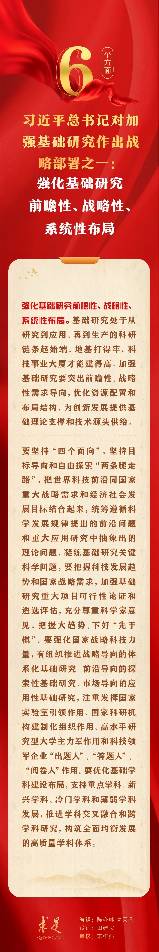 6个方面！习近平总书记对加强基础研究作出战略部署之一