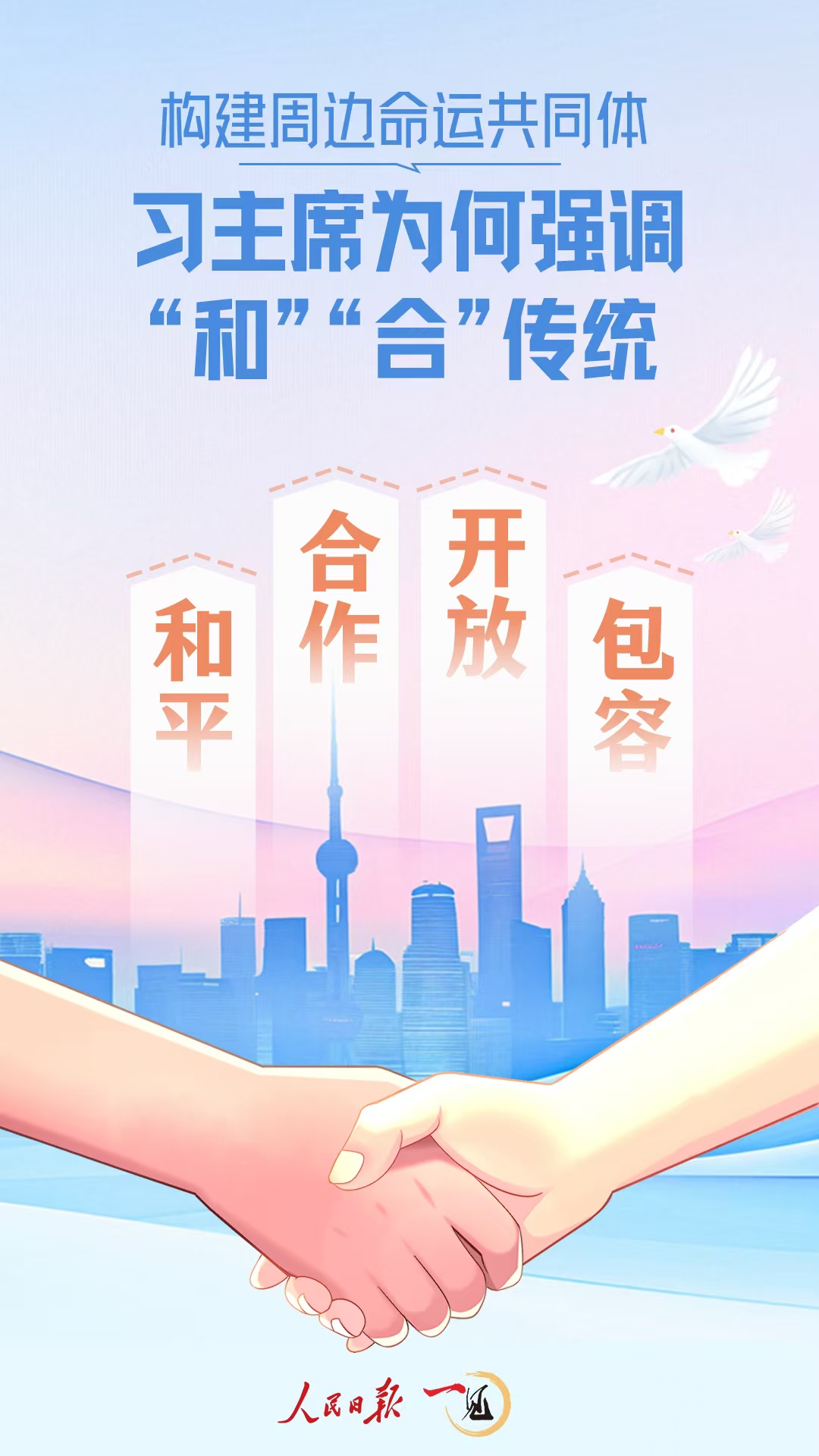 一见·构建周边命运共同体，习主席为何强调“和”“合”传统