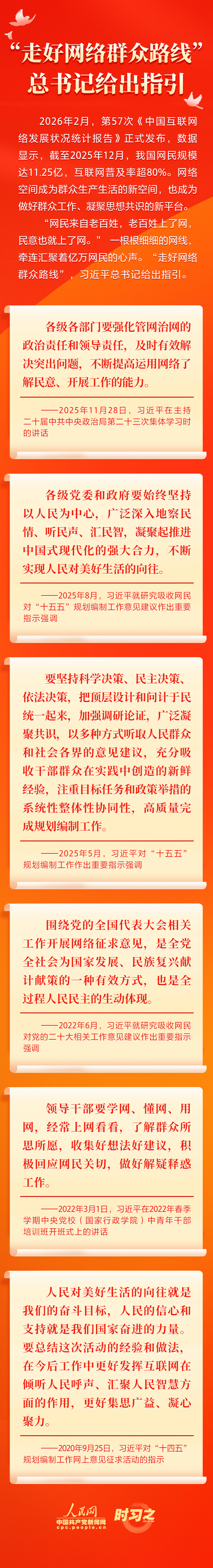 时习之丨 “走好网络群众路线”，总书记给出指引