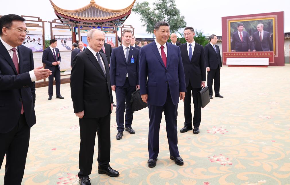“顺应历史大势和时代潮流”——习近平主席同普京总统会晤侧记
